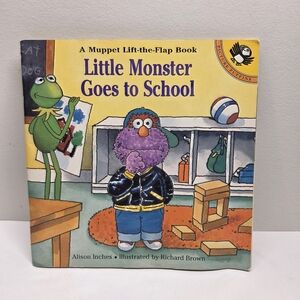 Little Monster Goes To School - A Muppet Lift The Flap Book 1997